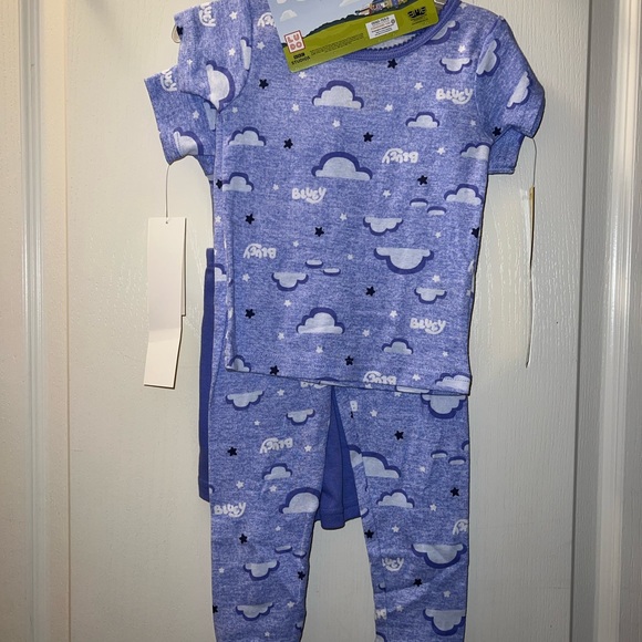 KIDS UNISEX BLUEY PJS (4 piece set) 3T - Picture 2 of 2